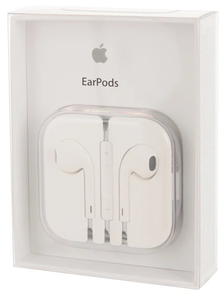 Гарнитура Apple EarPods (MD827ZM/A) Белый в Челябинске купить по недорогим ценам с доставкой