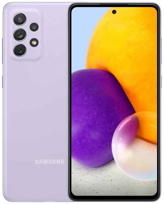 Смартфон Samsung Galaxy A72 256 ГБ Фиолетовый в Челябинске купить по недорогим ценам с доставкой