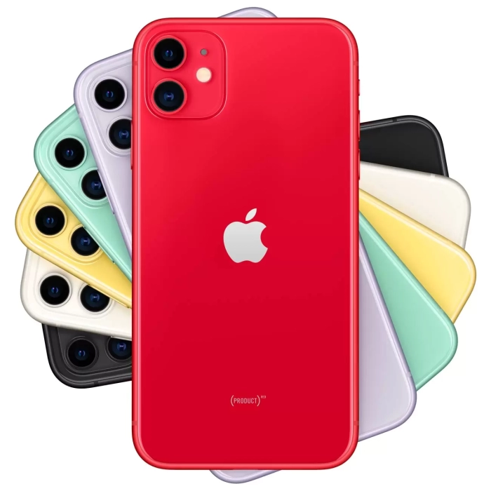 Смартфон Apple iPhone 11 64 ГБ Красный (EU) в Челябинске купить по недорогим ценам с доставкой