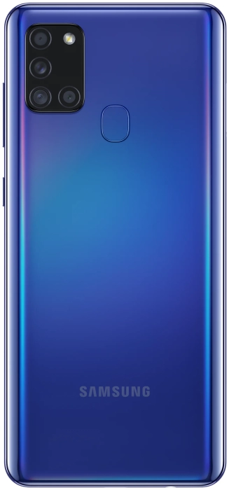 Смартфон Samsung Galaxy A21s 64 ГБ Синий в Челябинске купить по недорогим ценам с доставкой