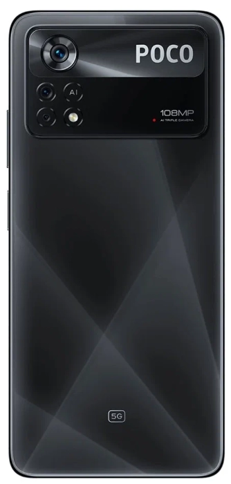 Смартфон Xiaomi Poco X4 Pro 5G 6/128 ГБ Laser Черный в Челябинске купить по недорогим ценам с доставкой