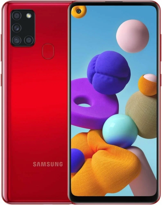 Смартфон Samsung Galaxy A21s 64 ГБ Красный в Челябинске купить по недорогим ценам с доставкой