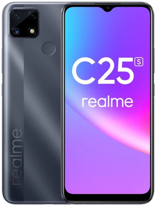 Смартфон Realme C25S 4/64 ГБ Серый в Челябинске купить по недорогим ценам с доставкой