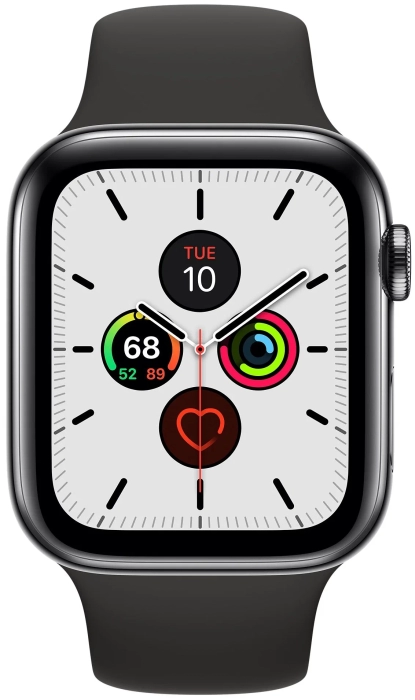 Смарт-часы Apple Watch S5 44mm Space Grey Sport Band в Челябинске купить по недорогим ценам с доставкой