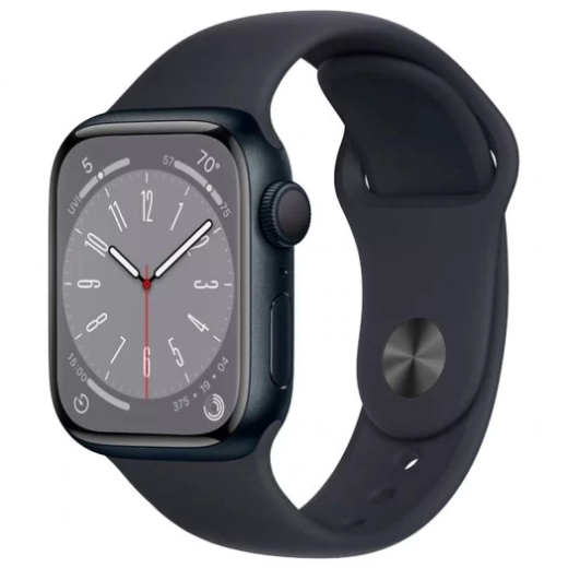 Смарт-часы Apple Watch S8 GPS 41mm Midnight Aluminium (EU) в Челябинске купить по недорогим ценам с доставкой