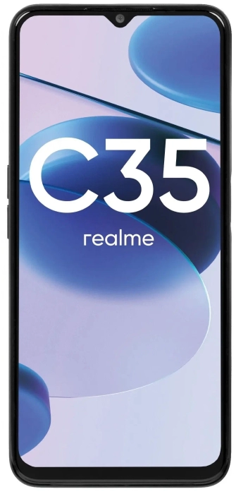 Смартфон Realme C35 4/128 ГБ Черный в Челябинске купить по недорогим ценам с доставкой