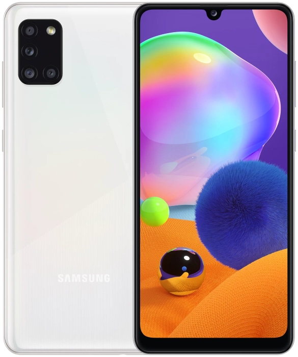 Смартфон Samsung Galaxy A31 64 ГБ Белый в Челябинске купить по недорогим ценам с доставкой