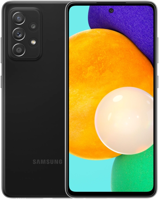 Смартфон Samsung Galaxy A52 4/128 ГБ Черный в Челябинске купить по недорогим ценам с доставкой