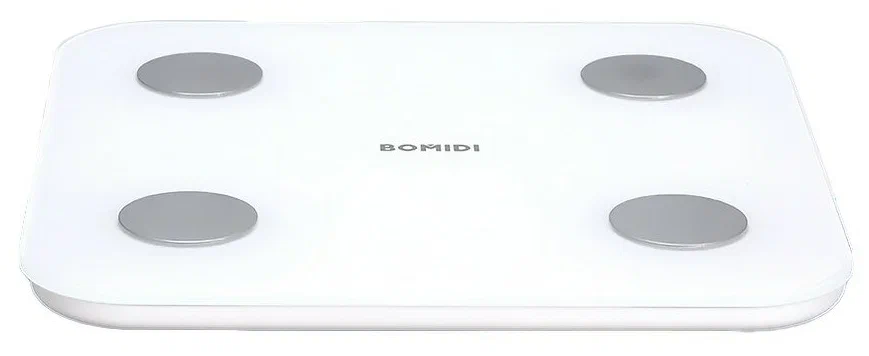 Весы Xiaomi Bomidi S1 Smart Digital Weight Scale Белый в Челябинске купить по недорогим ценам с доставкой