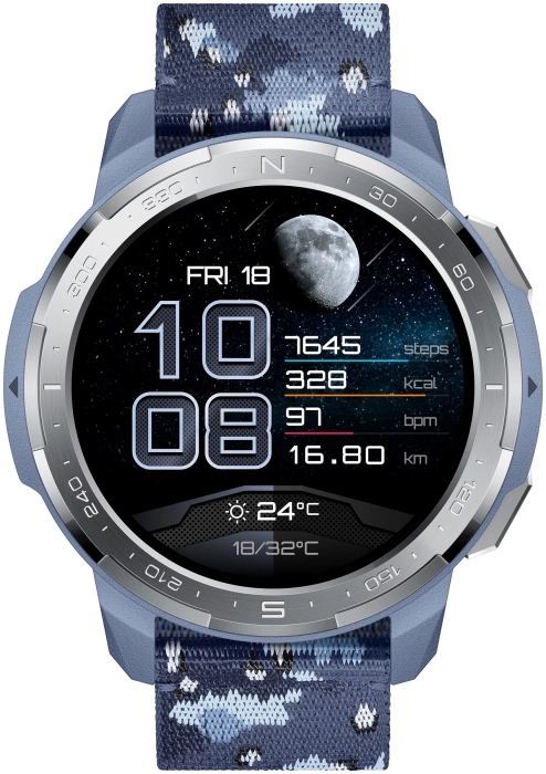 Смарт-часы Honor Watch GS Pro Синий (KAN-B19) в Челябинске купить по недорогим ценам с доставкой