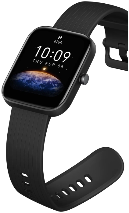 Смарт-часы Xiaomi Amazfit Bip 3 Pro Черный в Челябинске купить по недорогим ценам с доставкой