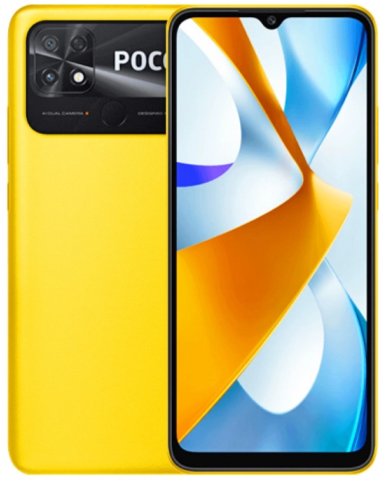 Смартфон Xiaomi Poco C40 3/32 ГБ Желтый в Челябинске купить по недорогим ценам с доставкой
