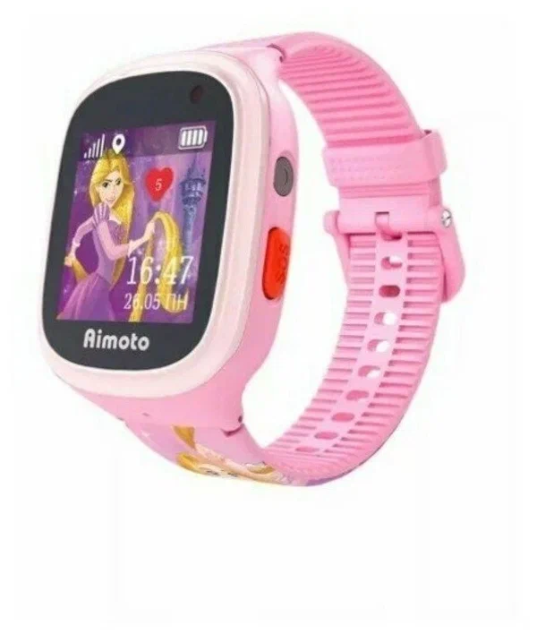 Детские смарт-часы Aimoto с GPS Disney Рапунцель в Челябинске купить по недорогим ценам с доставкой