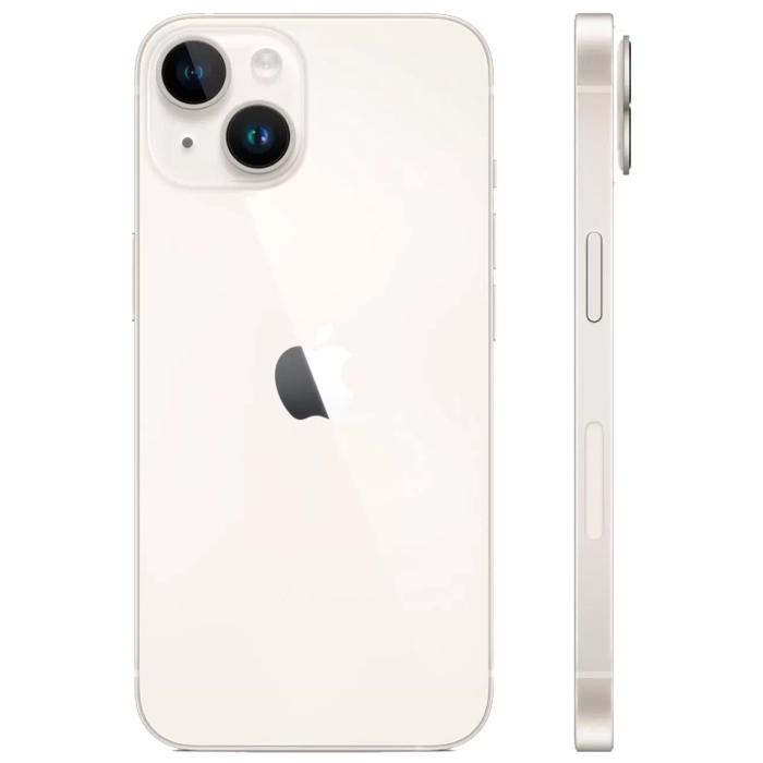 Смартфон Apple iPhone 14 128 ГБ Сияющая звезда (Starlight) в Челябинске купить по недорогим ценам с доставкой
