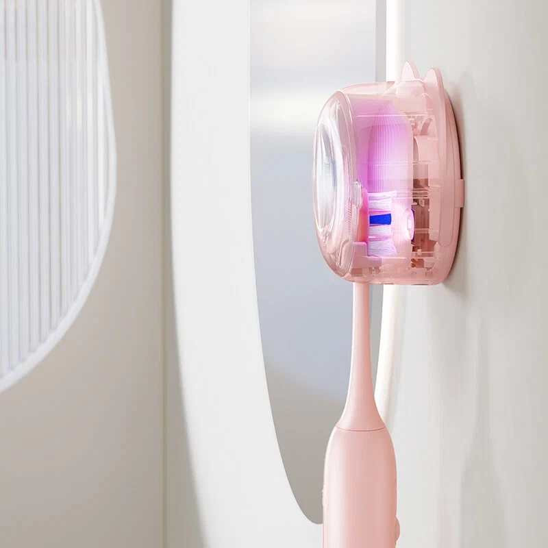 Электрическая зубная щетка Xiaomi Soocas D3 + кейс для стерилизации Розовый в Челябинске купить по недорогим ценам с доставкой