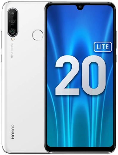 Смартфон Honor 20 Lite 4/128 ГБ Белый в Челябинске купить по недорогим ценам с доставкой