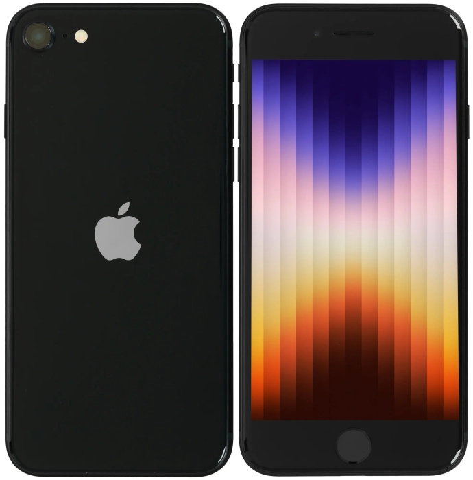 Смартфон Apple iPhone SE (2022) 64 ГБ Черный (EU) в Челябинске купить по недорогим ценам с доставкой