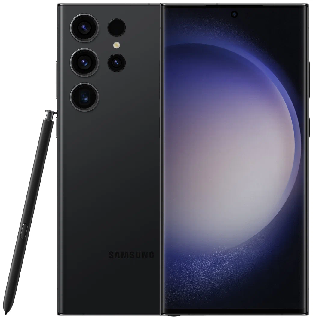Смартфон Samsung Galaxy S23 Ultra 12/512 ГБ Черный в Челябинске купить по недорогим ценам с доставкой