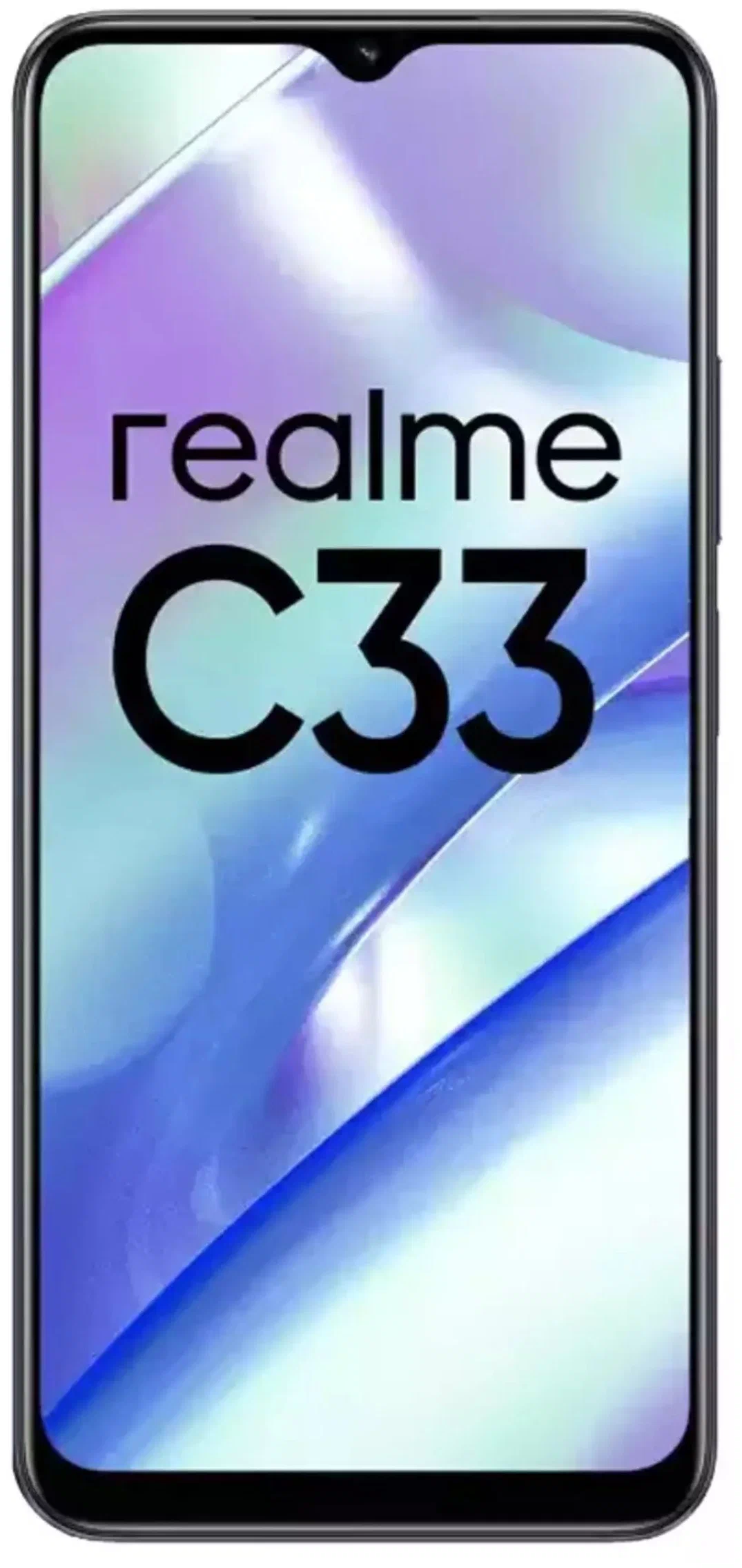 Смартфон Realme C33 4/64 ГБ, черный в Челябинске купить по недорогим ценам с доставкой