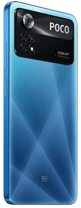 Смартфон Xiaomi Poco X4 Pro 5G 6/128 ГБ Laser Синий в Челябинске купить по недорогим ценам с доставкой
