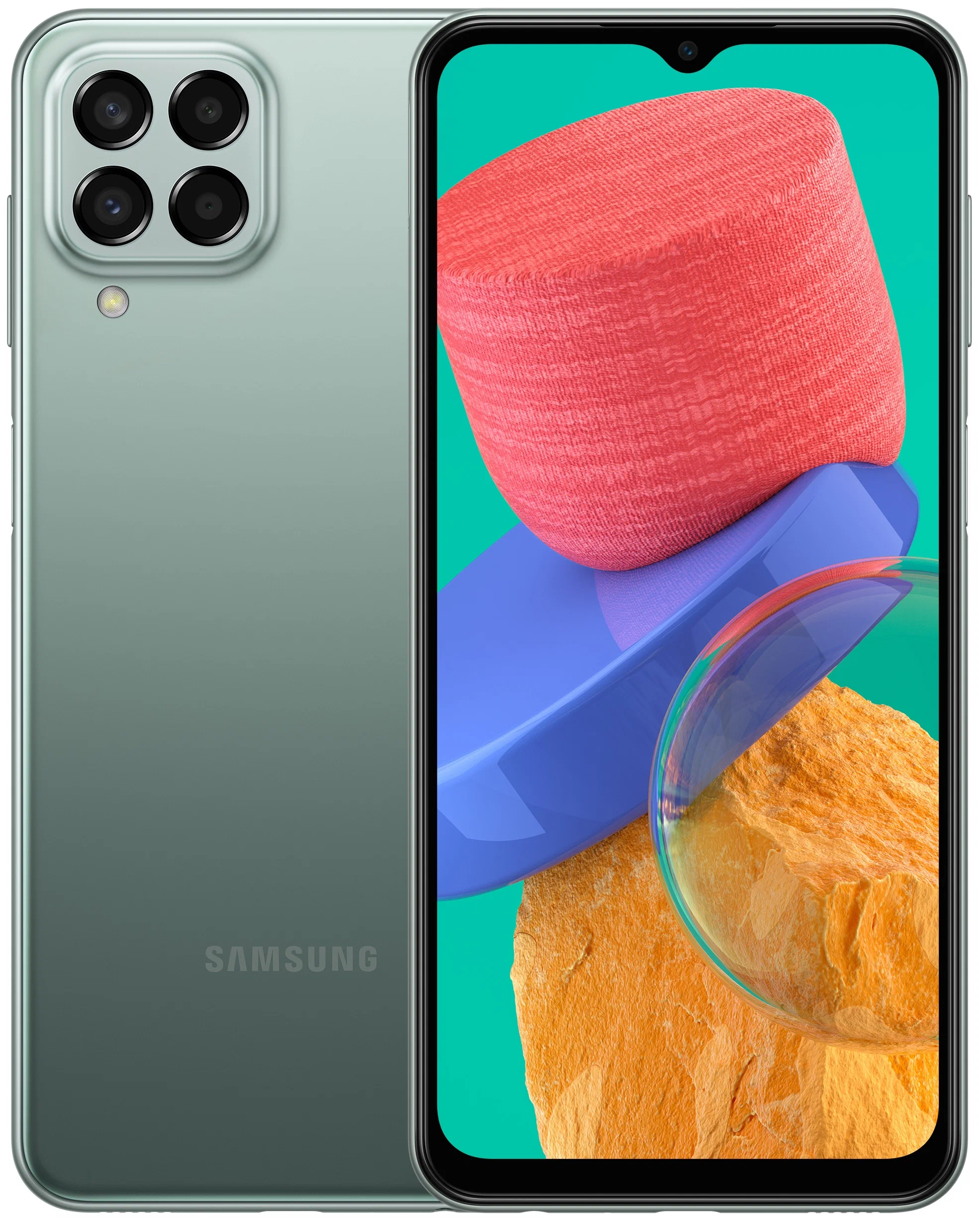 Смартфон Samsung Galaxy M33 8/128 ГБ Зеленый в Челябинске купить по недорогим ценам с доставкой