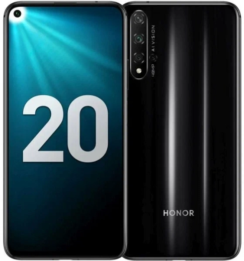 Смартфон Honor 20 6/128 ГБ Черный в Челябинске купить по недорогим ценам с доставкой