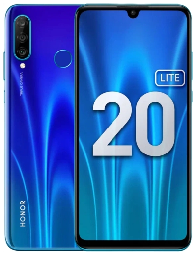 Смартфон Honor 20 Lite 4/128 ГБ Синий в Челябинске купить по недорогим ценам с доставкой