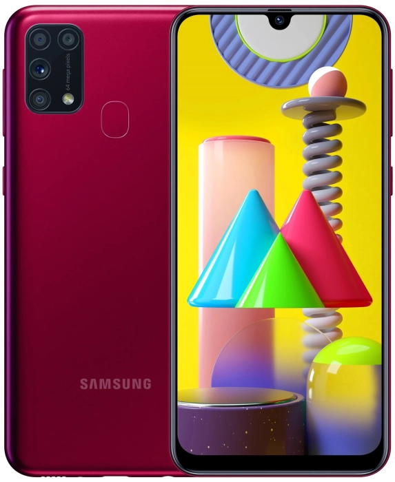 Смартфон Samsung Galaxy M31 128 ГБ Красный в Челябинске купить по недорогим ценам с доставкой