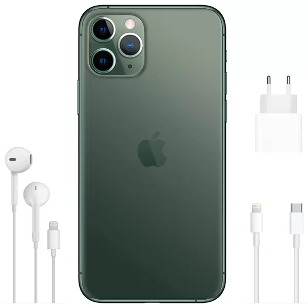 Смартфон Apple iPhone 11 Pro 64 ГБ Полуночный-зеленый (RU) в Челябинске купить по недорогим ценам с доставкой