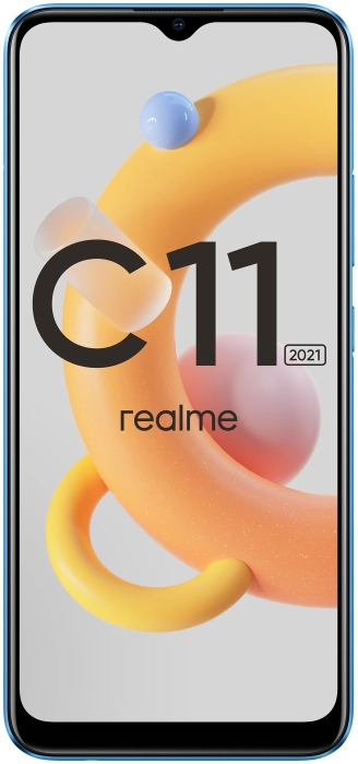 Смартфон Realme C11 2021 2/32 ГБ Синий в Челябинске купить по недорогим ценам с доставкой