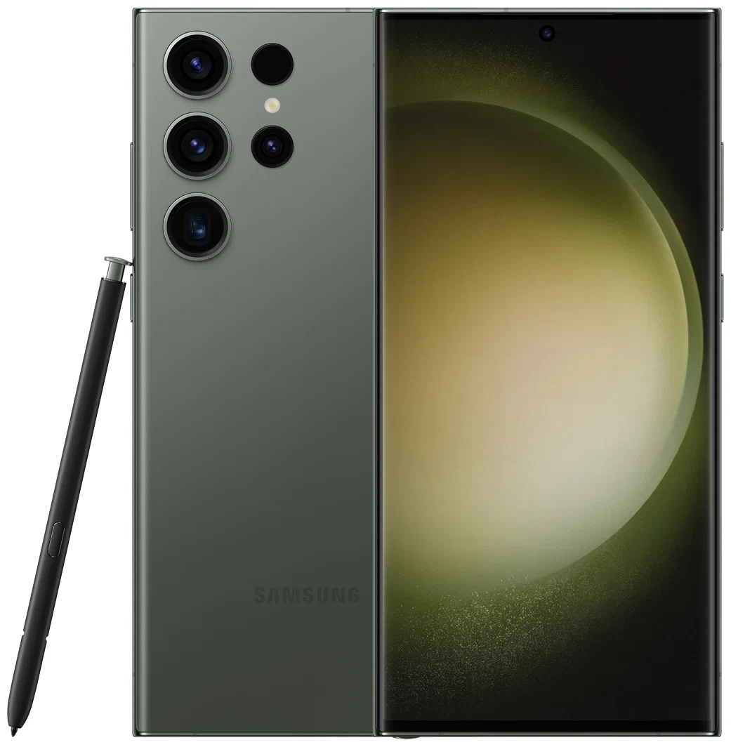 Смартфон Samsung Galaxy S23 Ultra 12/512 ГБ Зеленый в Челябинске купить по недорогим ценам с доставкой