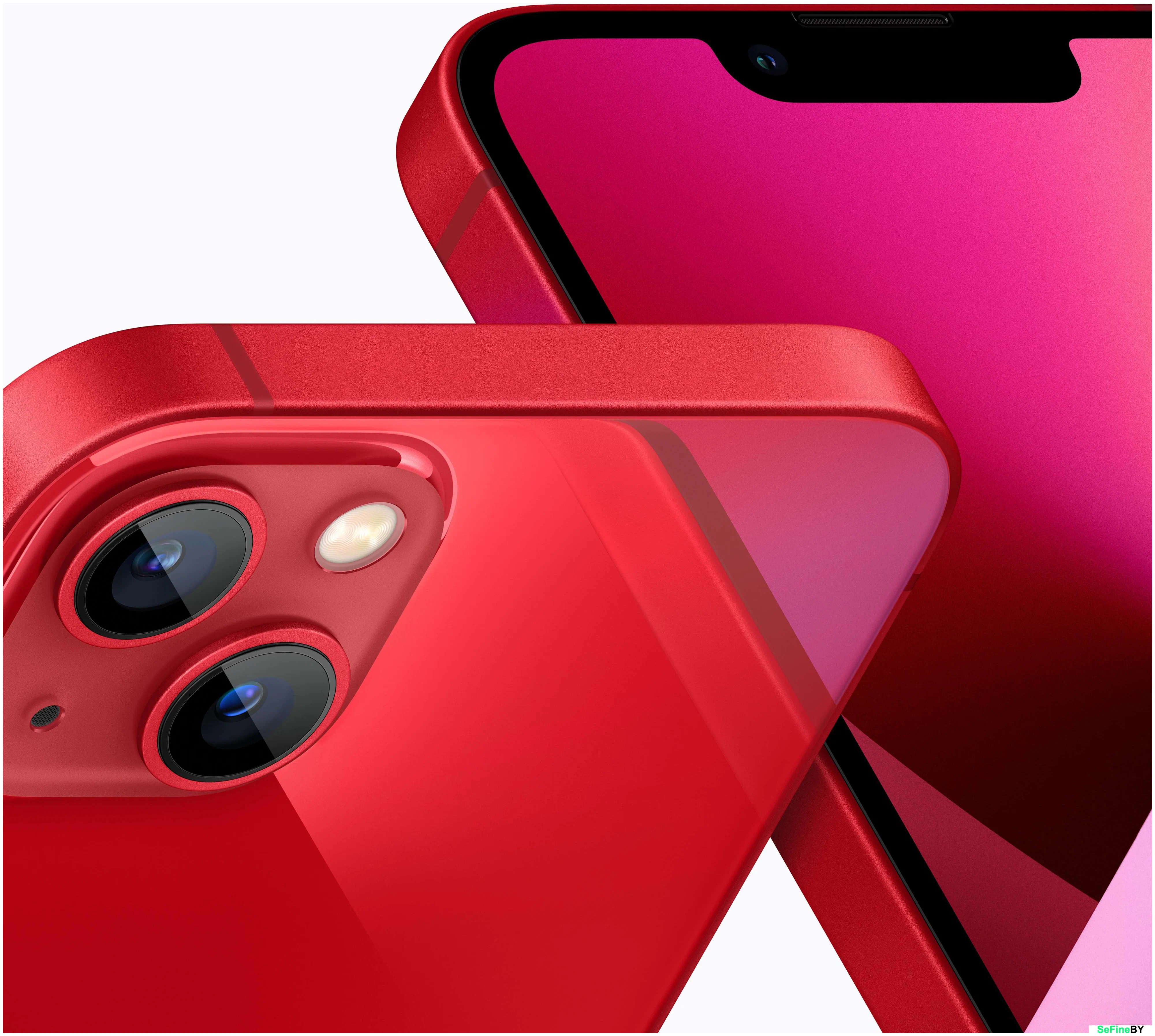 Смартфон Apple iPhone 13 Mini 128 ГБ Красный (EU) в Челябинске купить по недорогим ценам с доставкой