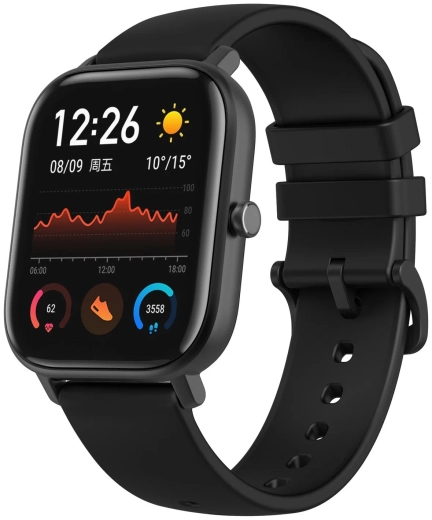 Смарт-часы Xiaomi AMAZFIT GTS Черный в Челябинске купить по недорогим ценам с доставкой