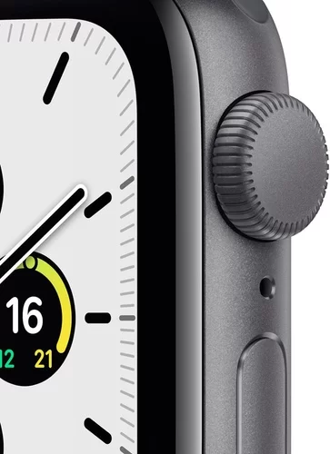 Смарт-часы Apple Watch SE GPS 44mm Space Gray Aluminum Case/Midnight Sport Band (EU) в Челябинске купить по недорогим ценам с доставкой