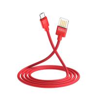 Кабель USB/Type-C HOCO U55 Outstanding, 1.2м, Красный в Челябинске купить по недорогим ценам с доставкой