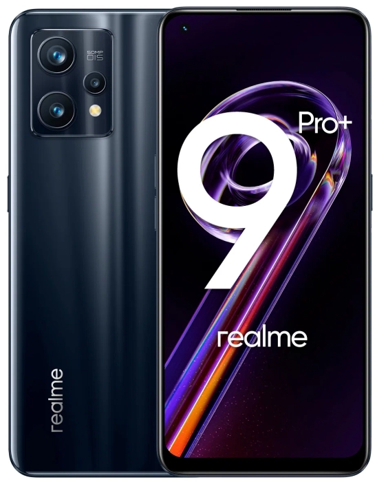 Смартфон Realme 9 Pro+ 8/256 ГБ Черный в Челябинске купить по недорогим ценам с доставкой