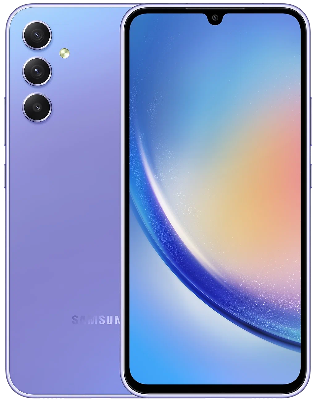 Смартфон Samsung Galaxy A34 5G 8/128 ГБ Фиолетовый (EU) в Челябинске купить по недорогим ценам с доставкой